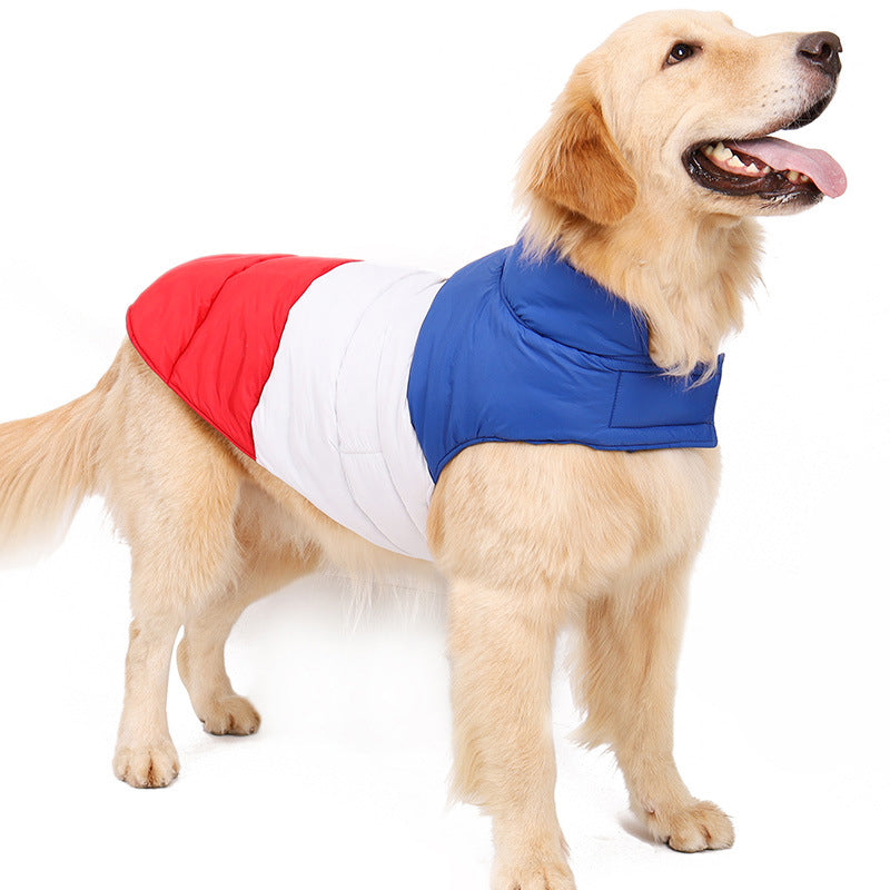 HKM-3292989 Water-Repellent Down Jacket for Pets - Warm & Cozy Autumn/Winter Wear