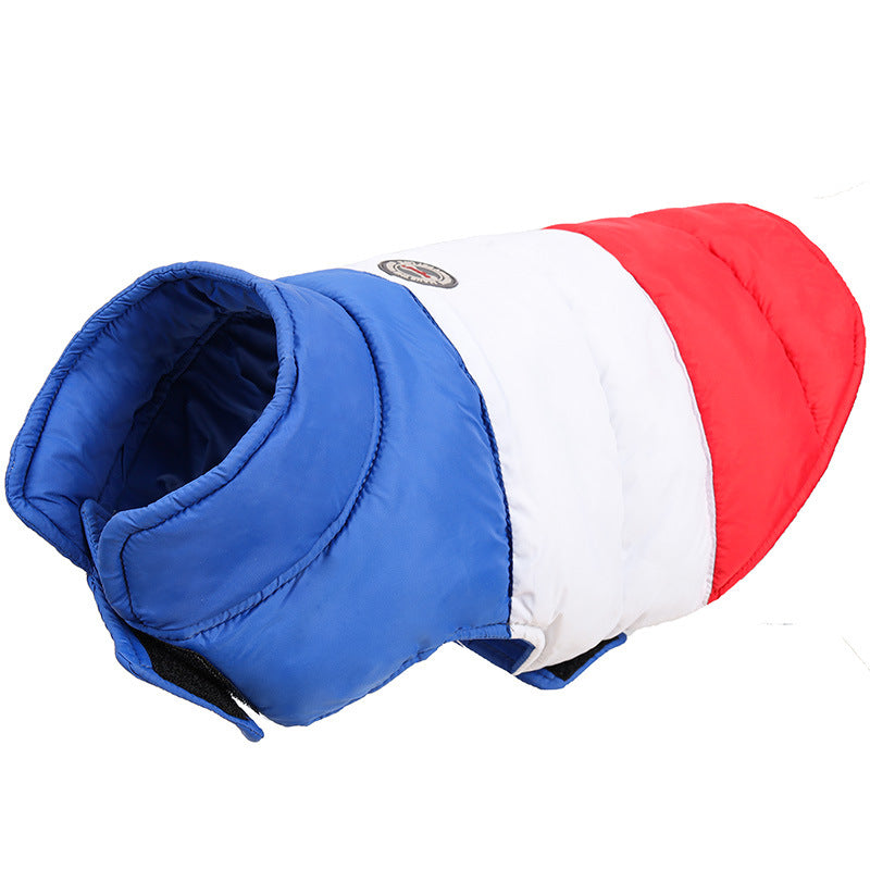 HKM-3292989 Water-Repellent Down Jacket for Pets - Warm & Cozy Autumn/Winter Wear