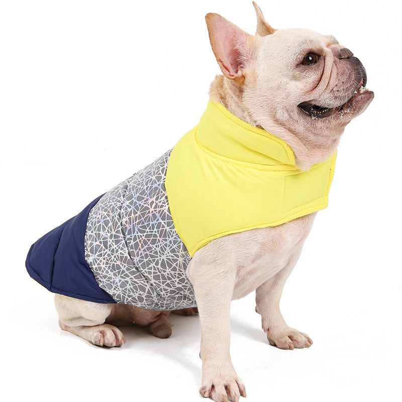 HKM-3292989 Water-Repellent Down Jacket for Pets - Warm & Cozy Autumn/Winter Wear