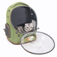 HKM-3295549 Transparent Large Capacity Portable Pet Backpack for Cats and Small Pets