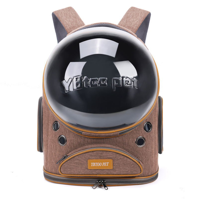 HKM-3295549 Transparent Large Capacity Portable Pet Backpack for Cats and Small Pets