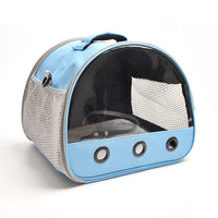 HKM-3296957 Pet Messenger Bag for Hamsters - Portable Shoulder Bag in Black, Light Blue, and Pink, Made of Oxford Cloth and PVC/Nylon