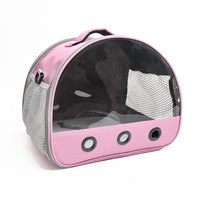 HKM-3296957 Pet Messenger Bag for Hamsters - Portable Shoulder Bag in Black, Light Blue, and Pink, Made of Oxford Cloth and PVC/Nylon
