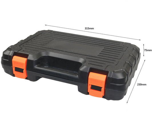 HKM-329811 19-Piece Professional Car Repair Tool Set for Home Users - Hand Screwdrivers and Socket Mechanics Tools