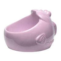 HKM-3299261 Cute Bunny and Octopus Ceramic Pet Bowls - Pink, Blue, Teal Green, Purple Options