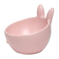 HKM-3299261 Cute Bunny and Octopus Ceramic Pet Bowls - Pink, Blue, Teal Green, Purple Options
