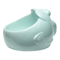 HKM-3299261 Cute Bunny and Octopus Ceramic Pet Bowls - Pink, Blue, Teal Green, Purple Options