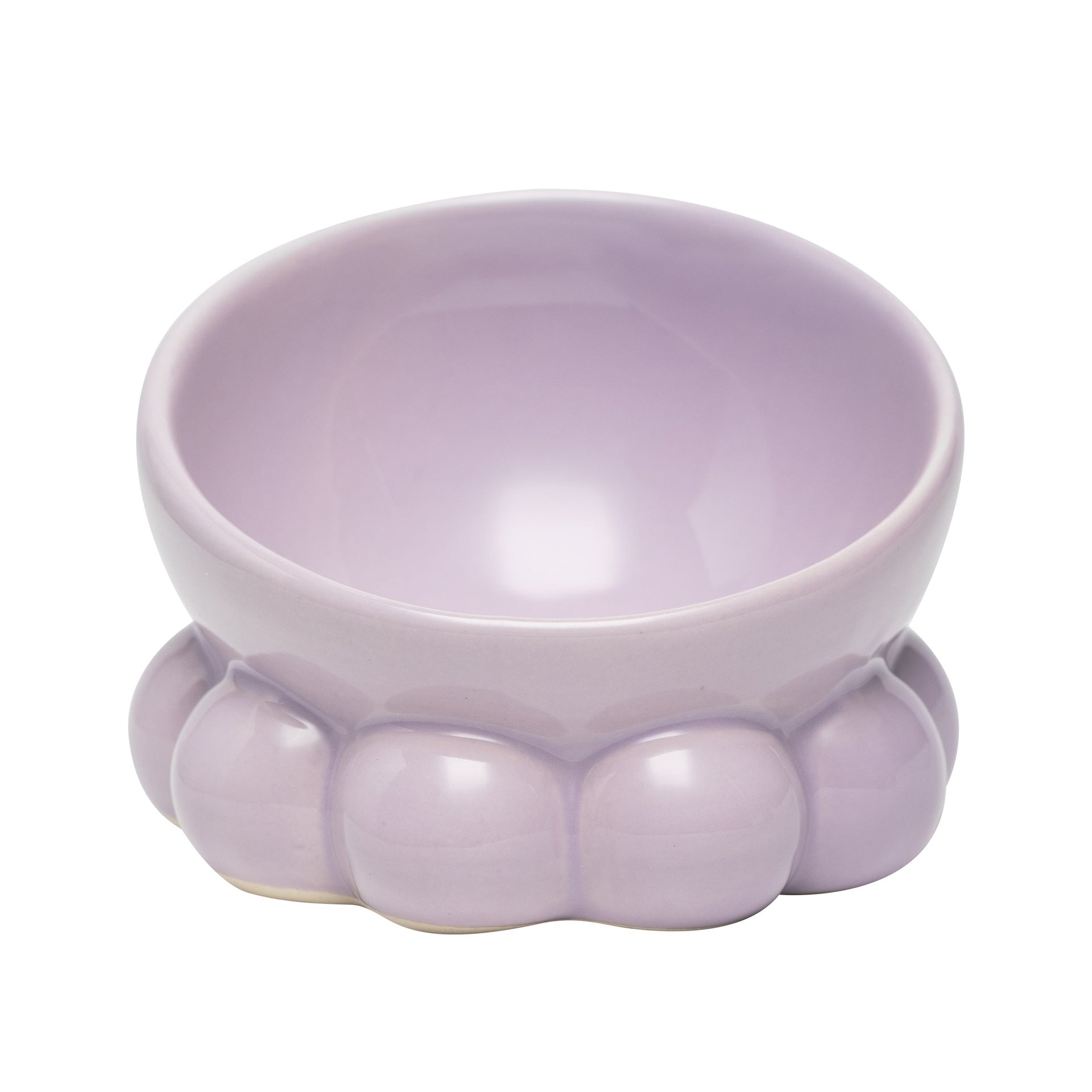 HKM-3299261 Cute Bunny and Octopus Ceramic Pet Bowls - Pink, Blue, Teal Green, Purple Options