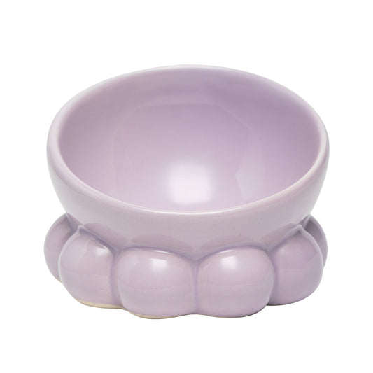 HKM-3299261 Cute Bunny and Octopus Ceramic Pet Bowls - Pink, Blue, Teal Green, Purple Options