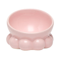 HKM-3299261 Cute Bunny and Octopus Ceramic Pet Bowls - Pink, Blue, Teal Green, Purple Options