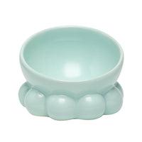 HKM-3299261 Cute Bunny and Octopus Ceramic Pet Bowls - Pink, Blue, Teal Green, Purple Options