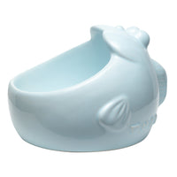 HKM-3299261 Cute Bunny and Octopus Ceramic Pet Bowls - Pink, Blue, Teal Green, Purple Options