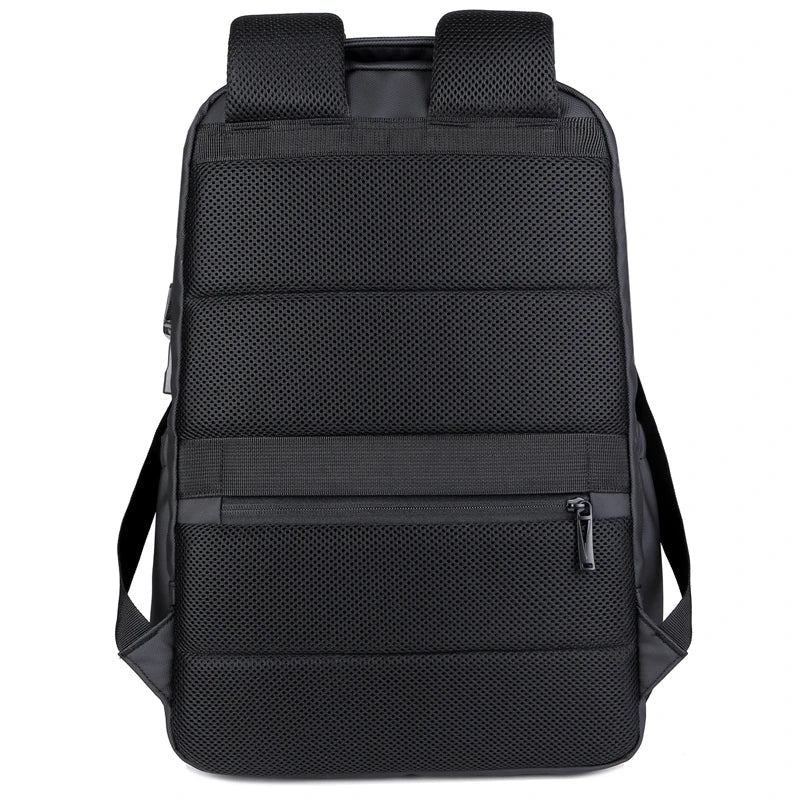 HKM-330003 Large Capacity Waterproof 17 Inch Student Backpack in Durable Polyester for Business and Daily Use