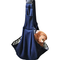 HKM-3301309 Adjustable Shoulder Strap Pet Carrier Bag for Dogs - Soft Polyester, Multiple Color Options