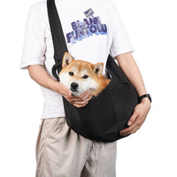 HKM-3301309 Adjustable Shoulder Strap Pet Carrier Bag for Dogs - Soft Polyester, Multiple Color Options