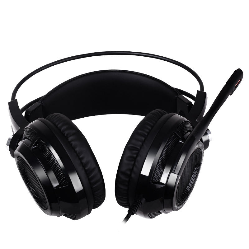 HKM-330259 Over-Ear Wired Gaming Headset with Noise-Cancelling Microphone and 40mm Speaker