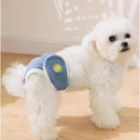 HKM-3303613 Washable Leakproof Dog Diapers with Disposable Reinforcing Pads for Female Dogs ¨C Reusable and Breathable Pet Care Essentials