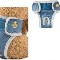 HKM-3303613 Washable Leakproof Dog Diapers with Disposable Reinforcing Pads for Female Dogs ¨C Reusable and Breathable Pet Care Essentials