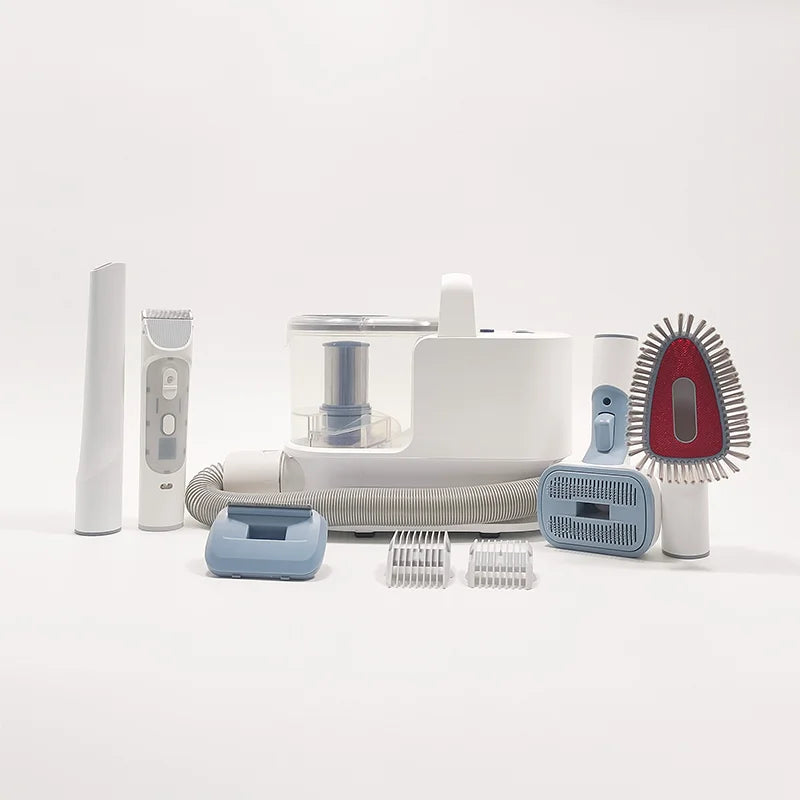 HKM-330515 5-in-1 Pet Grooming Vacuum Cleaner Kit for Dogs and Cats