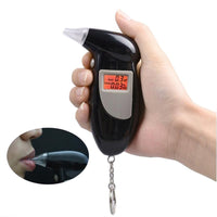 HKM-330515 Mini Portable Breath Alcohol Tester with LCD Display and Keychain Design