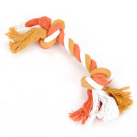 HKM-3305661 Cotton Rope Chew Toy for Dogs - Knot Ball for Teething and Stress Relief