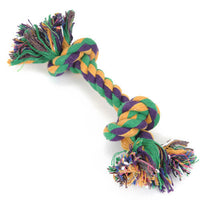 HKM-3305661 Cotton Rope Chew Toy for Dogs - Knot Ball for Teething and Stress Relief