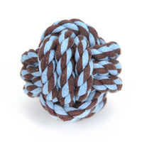 HKM-3305661 Cotton Rope Chew Toy for Dogs - Knot Ball for Teething and Stress Relief