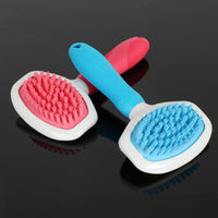 HKM-3306301 Silicone Pet Grooming Comb for Dogs and Cats - Bathing, Cleaning, and Massage Brush