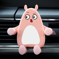HKM-330643 Creative Cartoon Car Air Outlet Phone Holder - Multifunctional Gravity Support | Various Cute Designs