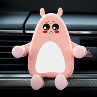 HKM-330643 Creative Cartoon Car Air Outlet Phone Holder - Multifunctional Gravity Support | Various Cute Designs
