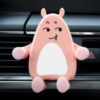 HKM-330643 Creative Cartoon Car Air Outlet Phone Holder - Multifunctional Gravity Support | Various Cute Designs