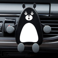 HKM-330643 Creative Cartoon Car Air Outlet Phone Holder - Multifunctional Gravity Support | Various Cute Designs