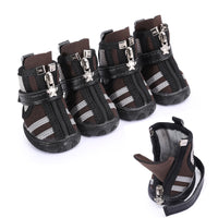 HKM-330643 Pet Shoes for Dogs - Stylish and Comfortable Diving Fabric Running Footwear in Various Colors