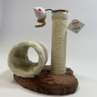 HKM-3308093 Multi-Level Cat Climbing Frame with Scratching Posts and Cozy Perches