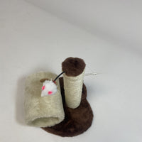 HKM-3308093 Multi-Level Cat Climbing Frame with Scratching Posts and Cozy Perches