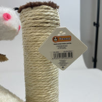 HKM-3308093 Multi-Level Cat Climbing Frame with Scratching Posts and Cozy Perches