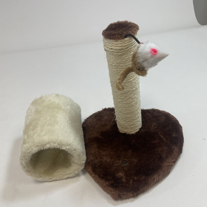 HKM-3308093 Multi-Level Cat Climbing Frame with Scratching Posts and Cozy Perches