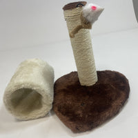 HKM-3308093 Multi-Level Cat Climbing Frame with Scratching Posts and Cozy Perches