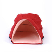 HKM-3308861 Cozy Cotton Wool Yurt Nest for Cats - Ideal for Pets Up to 5kg