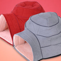 HKM-3308861 Cozy Cotton Wool Yurt Nest for Cats - Ideal for Pets Up to 5kg