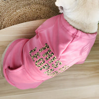 HKM-3309885 Cozy Cotton Dog Sweater with Fleece Lining in Various Sizes and Colors