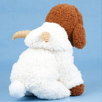 HKM-3311165 Cozy White Velvet Small Dog Teddy Outfit - Four-Legged Clothing for Pets