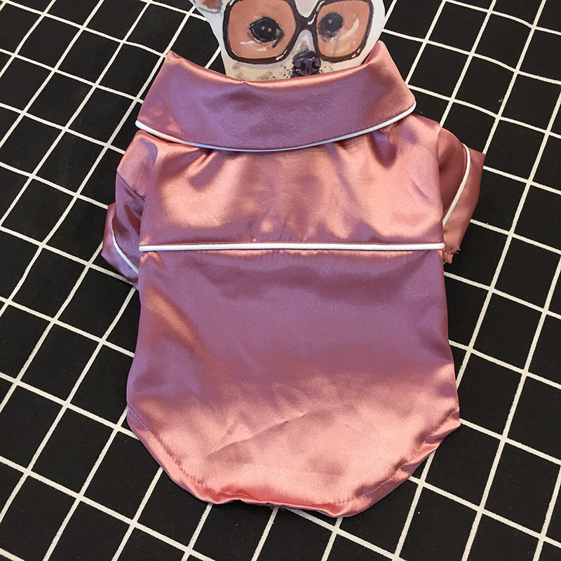 HKM-3311421 Cozy Pink Polyester Pajamas for All-Dog Sizes