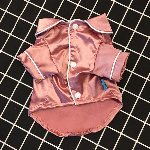 HKM-3311421 Cozy Pink Polyester Pajamas for All-Dog Sizes