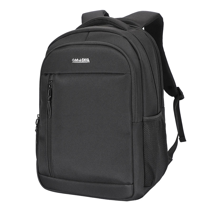 HKM-331155 Stylish Water-Resistant Backpack with USB Charging for Business and Outdoor Use