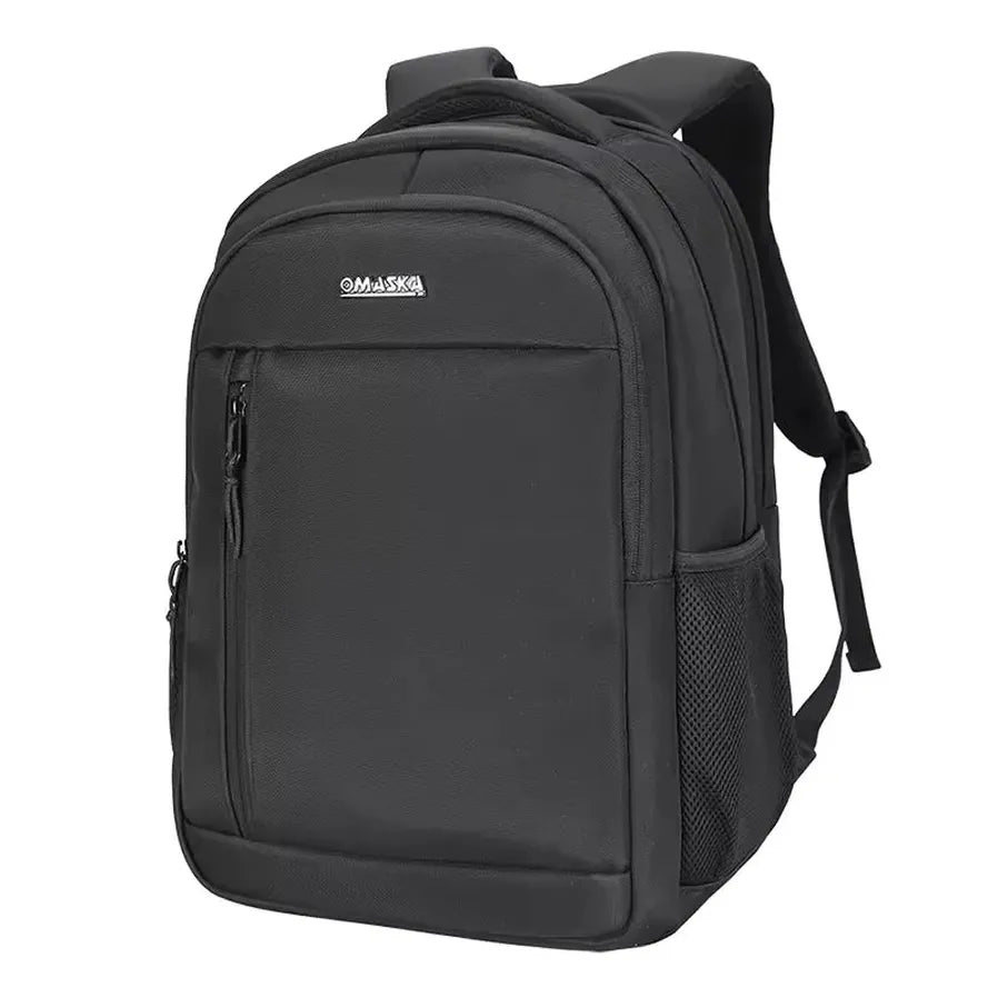 HKM-331155 Stylish Water-Resistant Backpack with USB Charging for Business and Outdoor Use