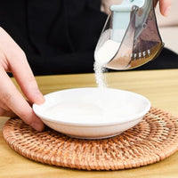 HKM-3312061 Pet Food Measuring Spoon and Scale - Stainless Steel Lightweight Scoop for Precise Portion Control