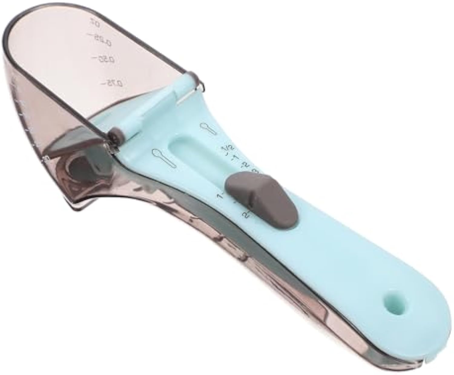 HKM-3312061 Pet Food Measuring Spoon and Scale - Stainless Steel Lightweight Scoop for Precise Portion Control
