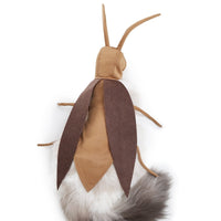 HKM-3312189 Cute Brown Cockroach Pet Costume for Dogs and Cats, Polyester Material