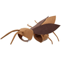 HKM-3312189 Cute Brown Cockroach Pet Costume for Dogs and Cats, Polyester Material